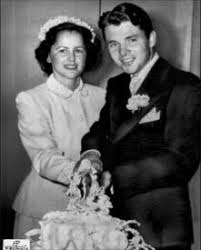 Pamela Archer and Audie Murphy wedding pictures