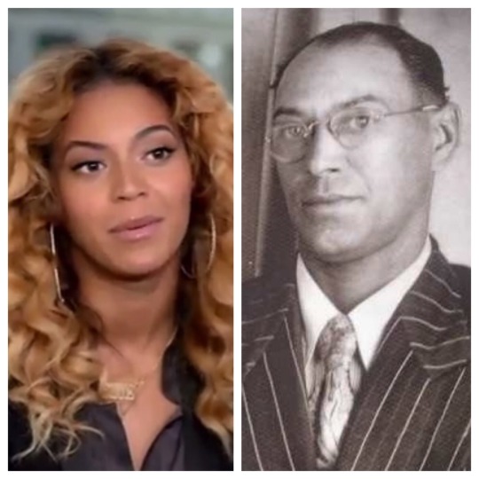 Beyoncé Knowles and Beyincé Lumis Albert