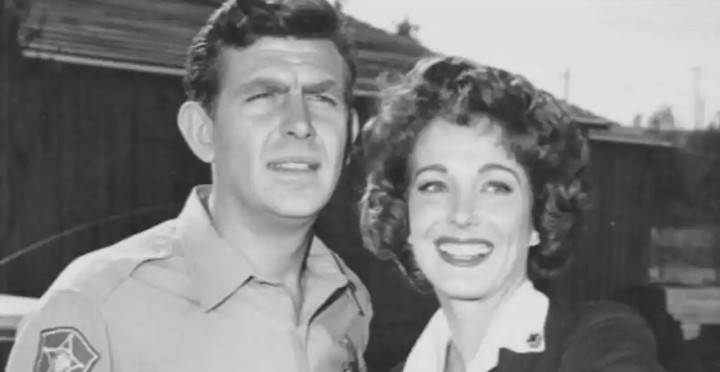 Solica Cassuto and Andy Griffith